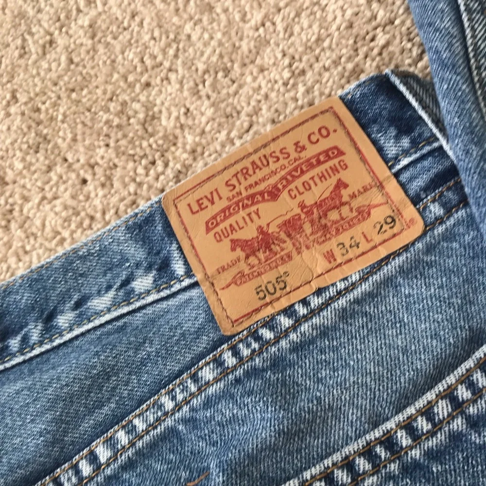 Levi’s‎ 505 straight fit jeans